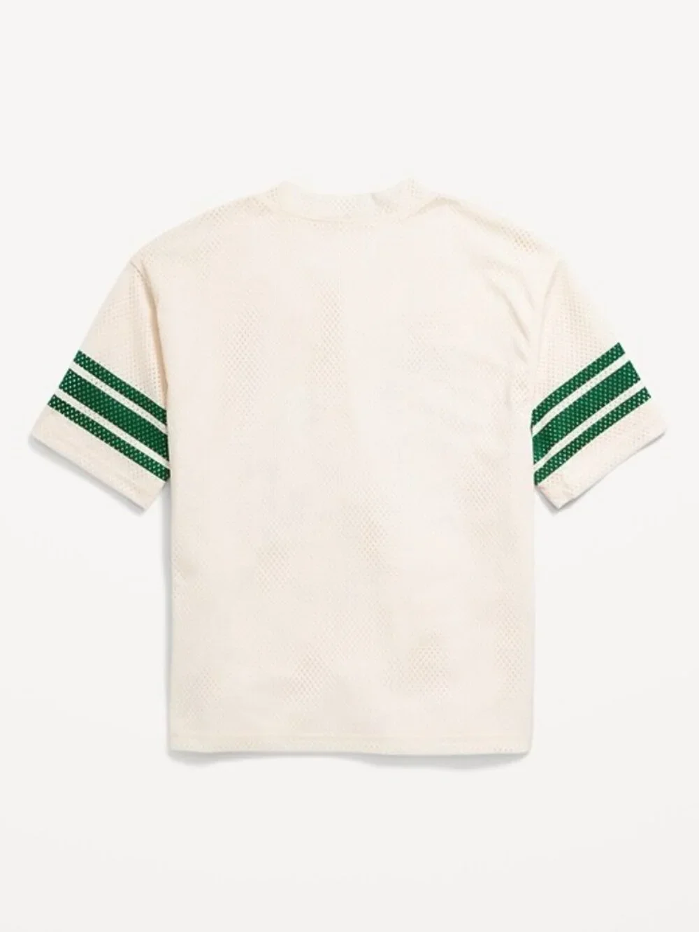 OLD NAVY Boys' Short-Sleeve Football Jersey Size L in Creme De La Creme